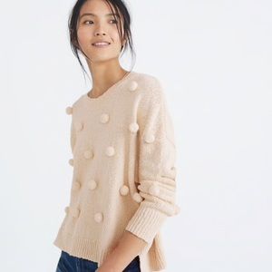 Madewell Pom Pom sweater